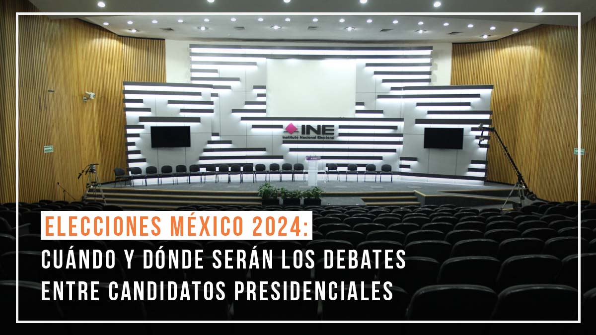 debates candidatos presidenciales