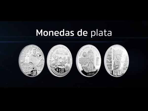 Monedas de plata Mundial 2026