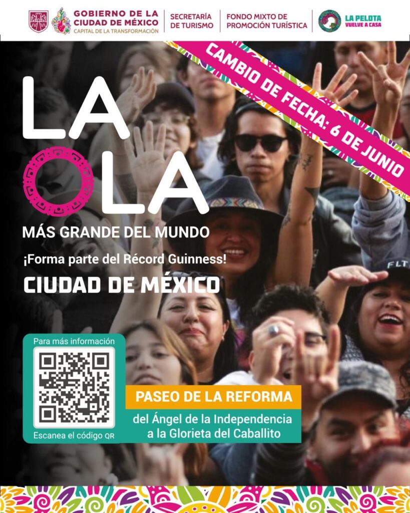 La ola más grande del mundo CDMX